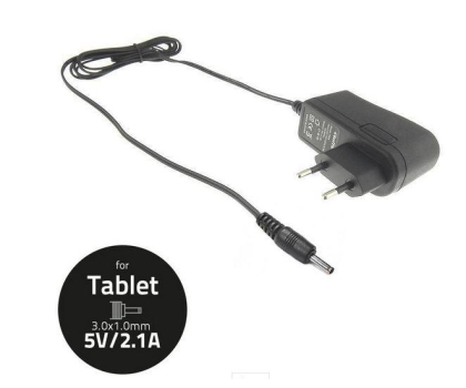 Ładowarka i akumulator Qoltec Ładowarka sieciowa 5V 2.1A 3.0*1.0 mm